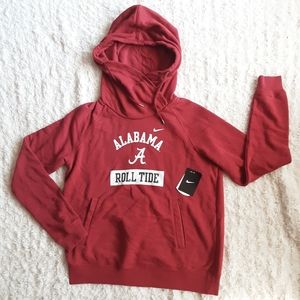 NIKE WOMEN'S ALABAMA ROLL TIDE FUNNEL HOODIE NWT